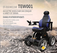 TOPMEDI NEW Products medical equipment off road stair climbing electric wheelchair