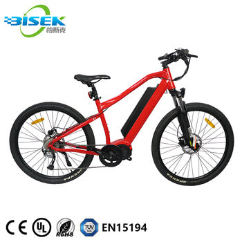 27.5*1.95 inch MTB Tires E Bike 48V 1000W Bafang Ultra Mid Drive Electric Mountain Bike