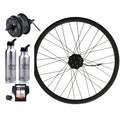 Electric bicycle kit 24V/33V/36V drive and controller unified motor with rim 7.2Ah li-ion battery