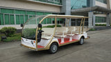 Beautiful design elegant 4 wheel electric passenger bus sightseeing car