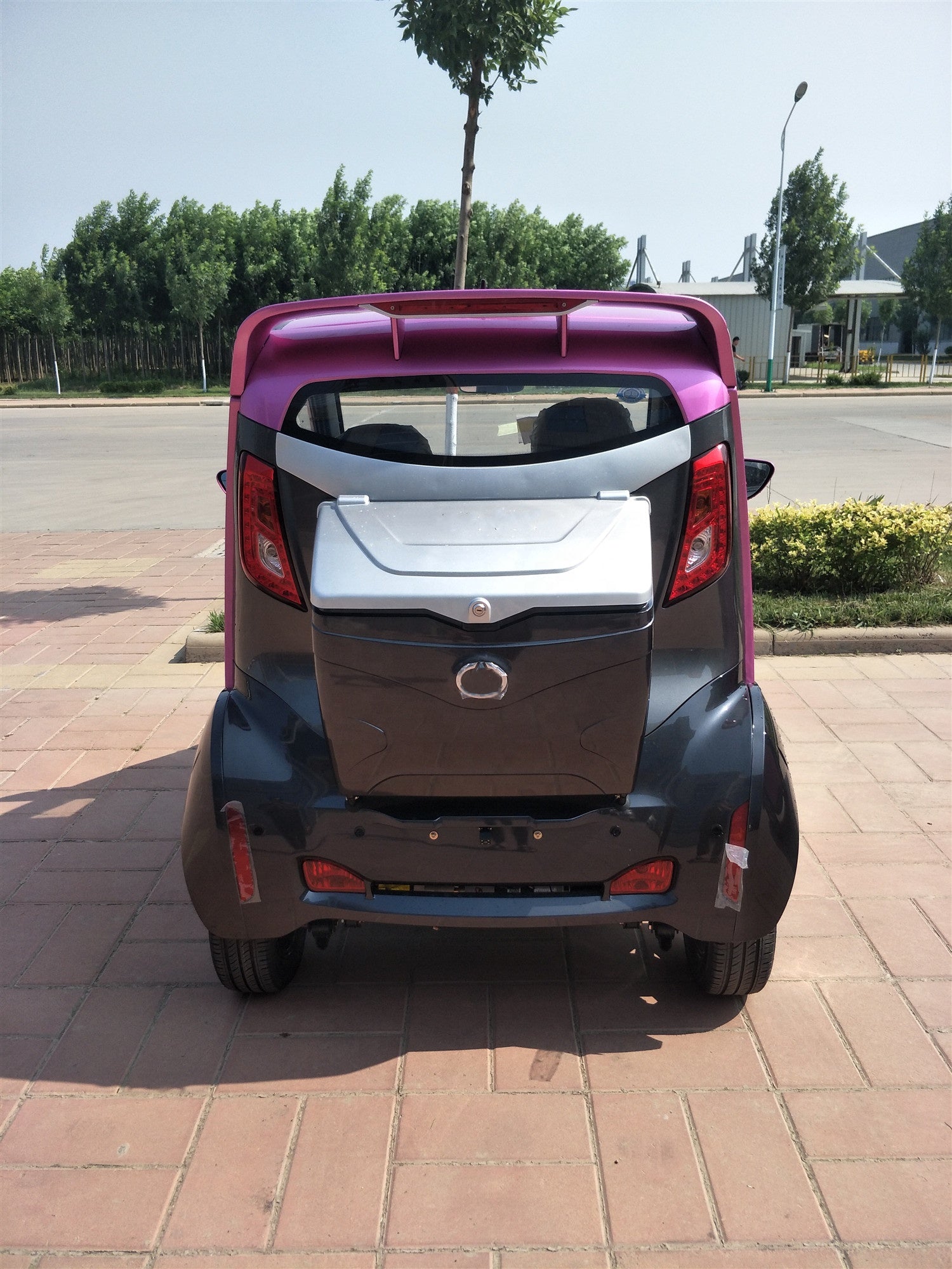high speed EEC approved mini electric car with 2 seats