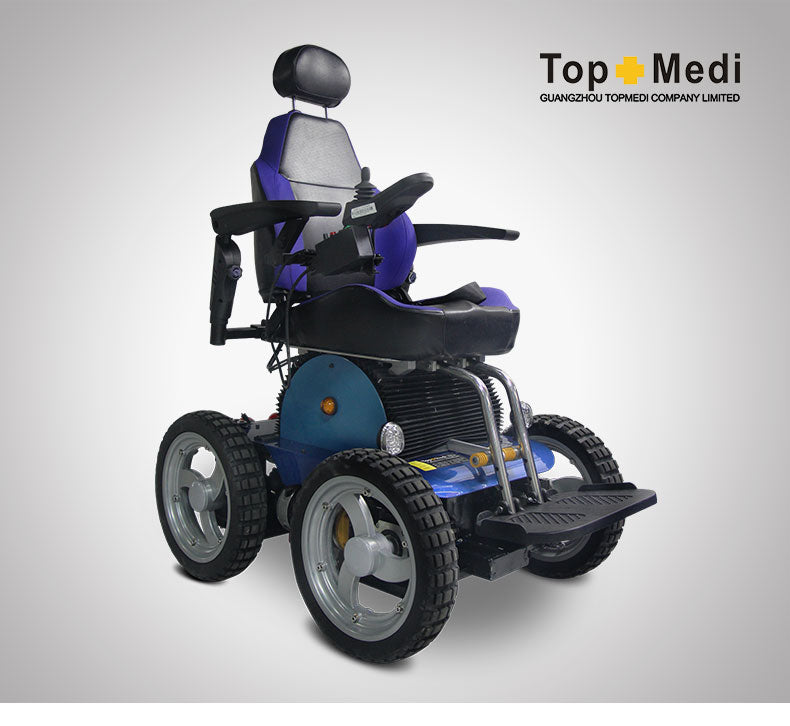 TOPMEDI NEW Products medical equipment off road stair climbing electric wheelchair