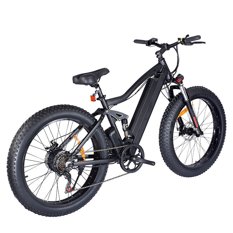 Eu Warehouse 500W Moto Electric Bike 7 Speed 48 V 10 Ah Battery Fat Tire Dual Suspension Electric Mtb Cycle