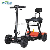 new intelligent elderly scooter four-wheeled ultalight battery car for the disabled elderly electric car
