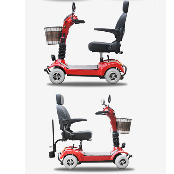 folding electric elderly mobility scooter