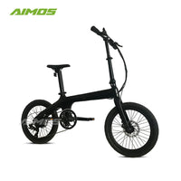 Folding E Bike Wholesale Adults 20 inch 36v 48v Electric Bicycle carbon fiber frame