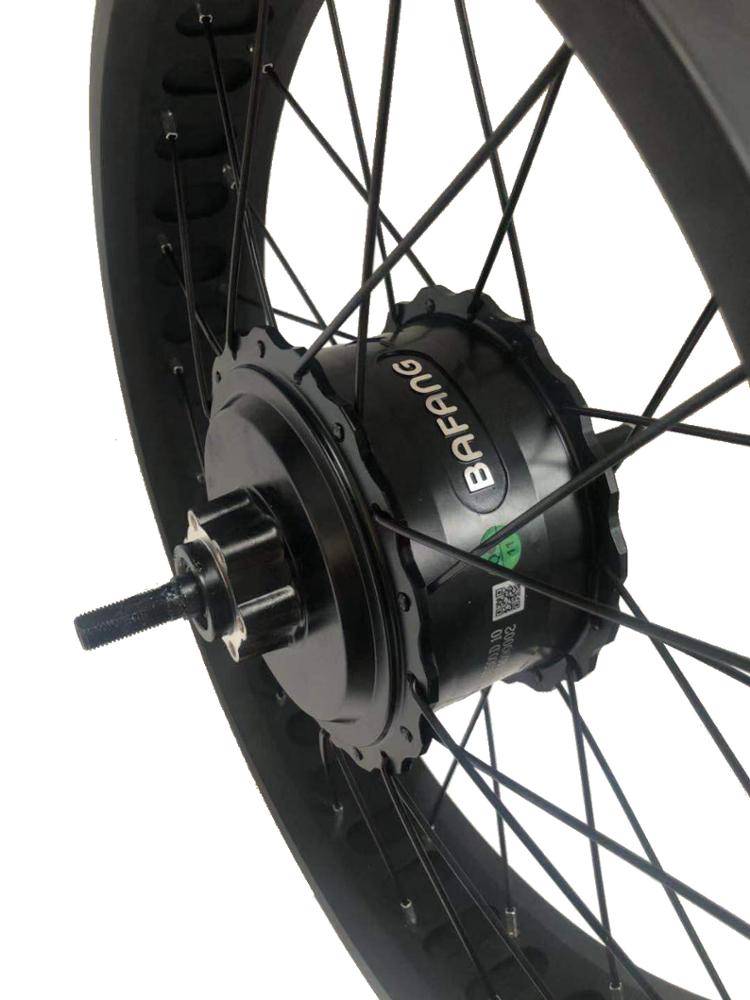 8FUN 26inchx4.0 FAT Tyre 48V500W geared rear motor kits