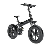 USA Stock Ready To Ship 60V 1000W Motor 20 Inch Fat Tire Electric Bicycle 10Ah Battery Folding Electric Mountain Bike For Adult