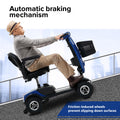 Electric 4 Wheels Lightweight Handicapped Golf Cart Mobility Scooters free shipping