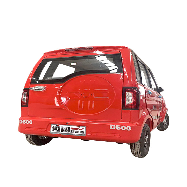 High quality china brand 4 seater mini electric passenger car 130km