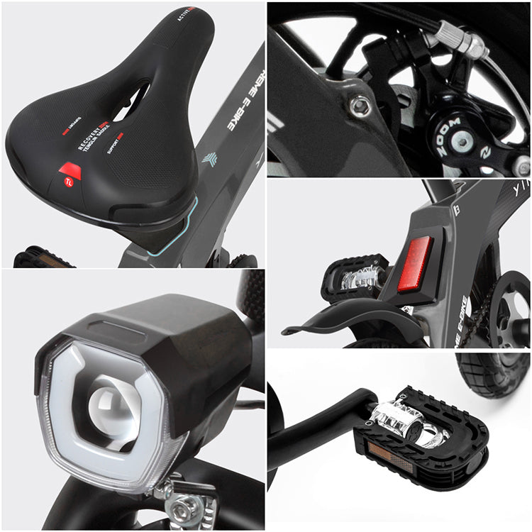 Extraordinary EcoRider E6-2 Electric Bicycle 350W Electric Bike Sports E-Bike (US Warehouse)