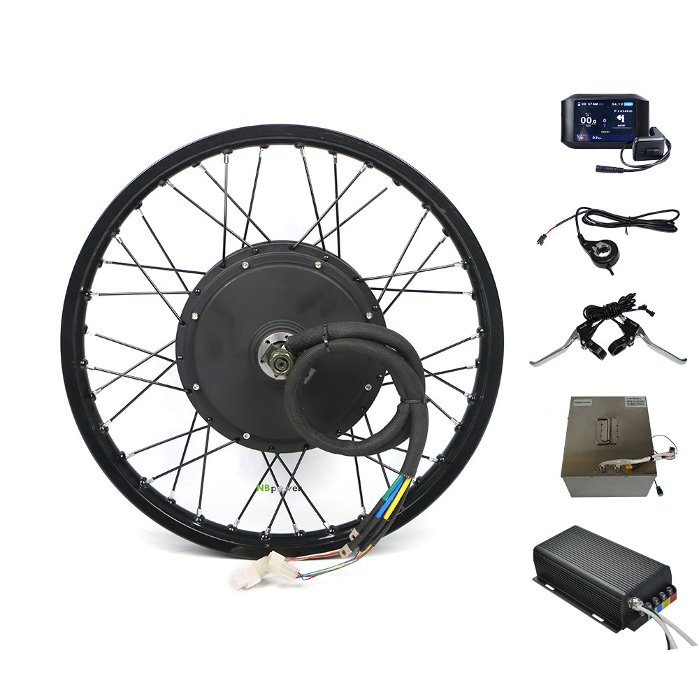 Mxus 3000w electric bicycle motor 72v 3000w qs v3 ebike bomber electric bicycle convert kit