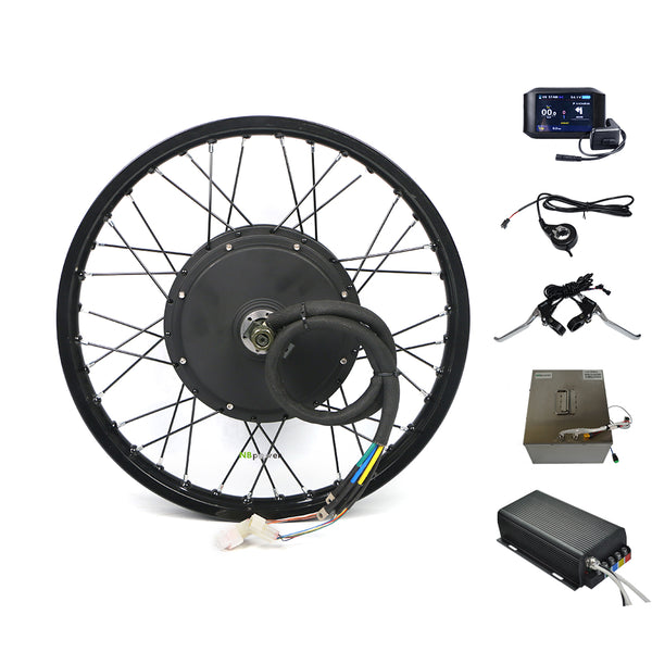 48v 60v 72v 3000w 26"27.5"700c 28"29"electric Bike Conversion Kit with Pedal Assistant Sensor