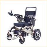 Hot Selling Folding Aluminum Alloy Electric Wheelchair with Remote Control for Disabled