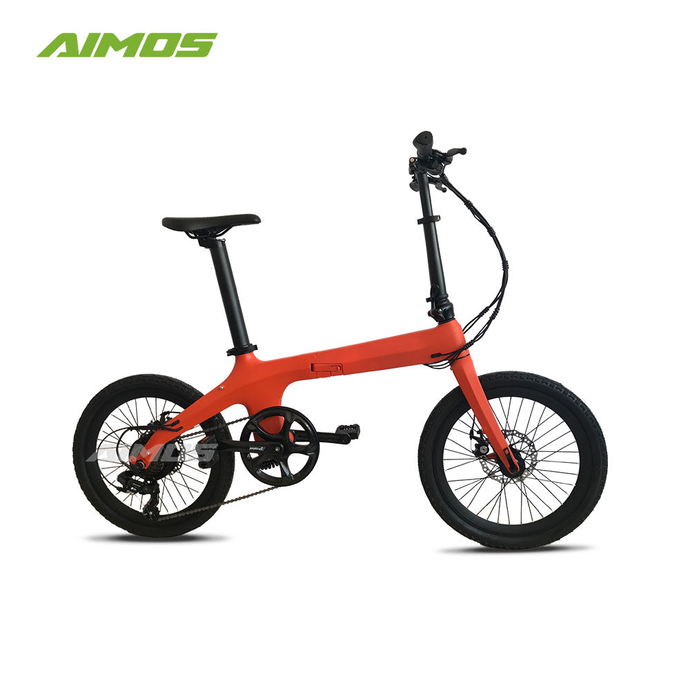 Folding E Bike Wholesale Adults 20 inch 36v 48v Electric Bicycle carbon fiber frame