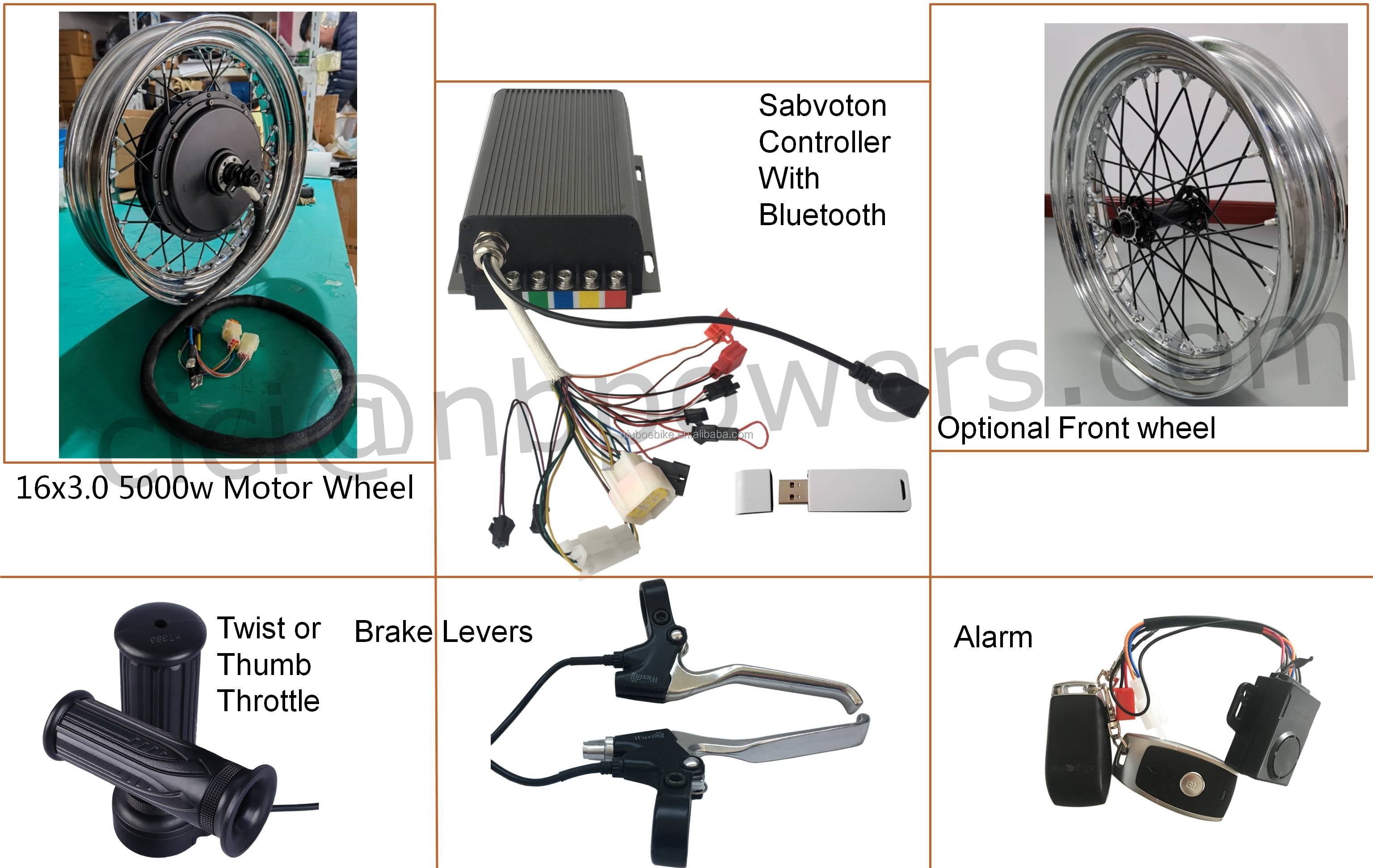 qs 8000w electric hub motor