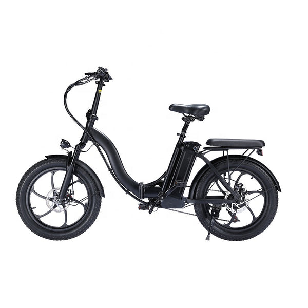 EU Warehouse elektrische fiets 48V 10AH Lithium Battery Electric Bicycle Folding Freego e-Bike