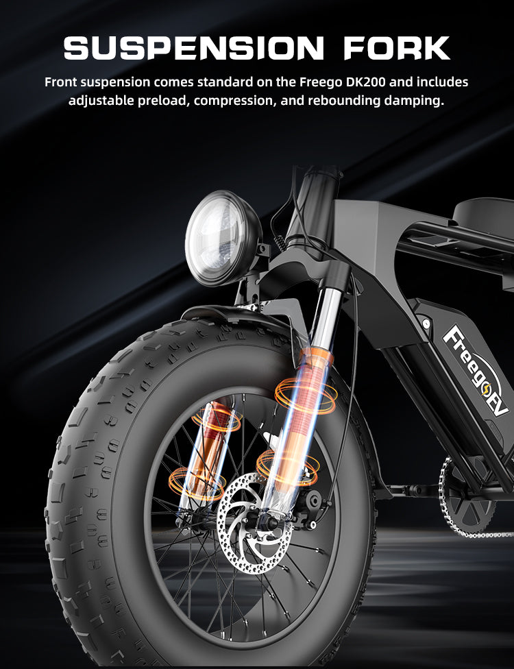 Freego  electric fat tire bike 1000w powerful electric bike 20ah USA warehouse stock electric mountain bike