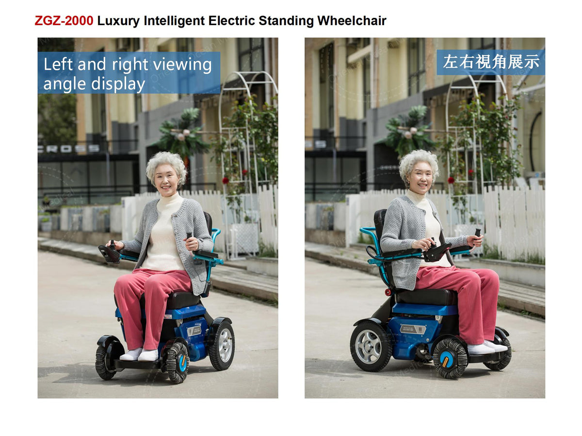 Amazon 4 Power Wheels Travel Leg Moving Care Electric Wheelchairs Factory Price Electric Wheelchair Electric Scooter Wheelchair