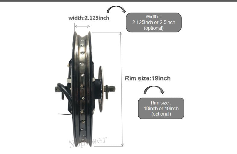 QS Motor Customized 12000W 12kW Electric Wheel Hub Motor 150A controller with Speed limited for electric bike conversion