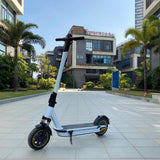 Fast Adult 10 Inch Two Tires Folding E Scooter 500W 10 Ah Battery Lights Scooter Electrique For Adult