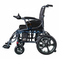 Folding Electric Wheelchair with Joystick Controller