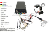 high speed electric bike conversion kit 72V 5000w electric motorcycle QS 205 50H V3 hub motor