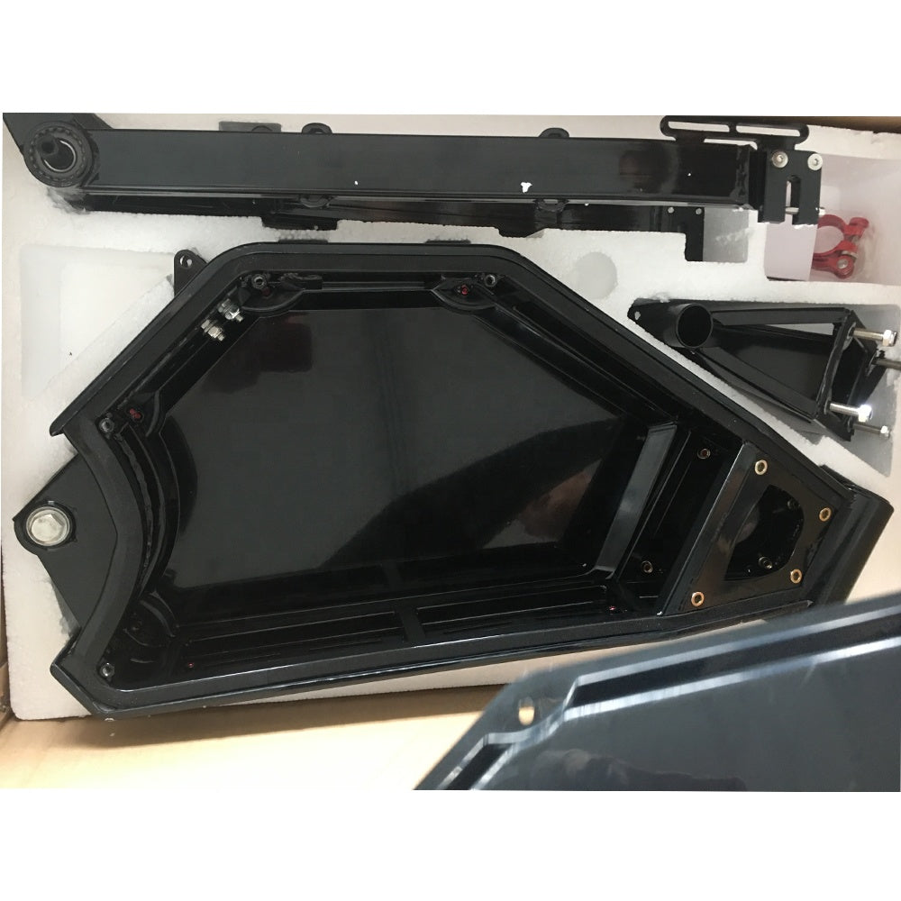 Strong and good quality full suspension steal th bomber mtb enduro e bike frame