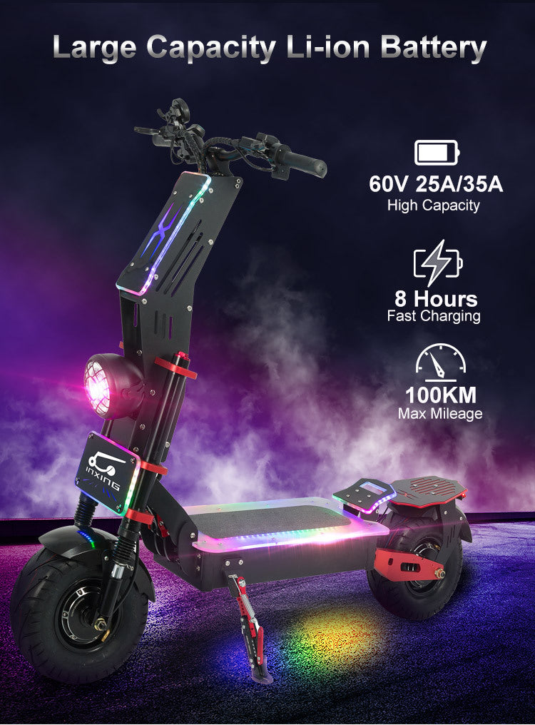 Intelligent electric scooter 13 inch high-speed electric scooter shock absorption oil brake highway electric scooter