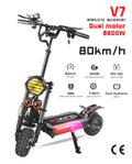Oil brake electric scooter folding electric scooter shock absorption portable electric scooter