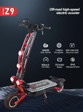 Manufacturer direct selling new V9 electric scooter 6000w 60v high-power electric scooter manufacturer wholesale cross-country electric scooter