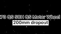 273 QS  Spoke Hub Motor 50H 72V/96V 12000W - 16000W V3 Type