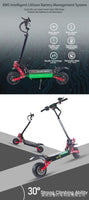 11 inch 5600w double drive electric scooter high-power electric scooter off-road electric scooter folding electric scooter