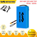 Ebike Battery Pack - 36V-72V, 20Ah-40Ah, 500W-6000W for Electric Bicycles and Scooters Battery