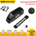 21700 Ebike Battery Pack with Samsung and LG Cells - 36V/48V/52V/60V/72V Options with Downtube Jumbo Polly for 500W-2000W Scooter and Electric Bike Conversion Kit