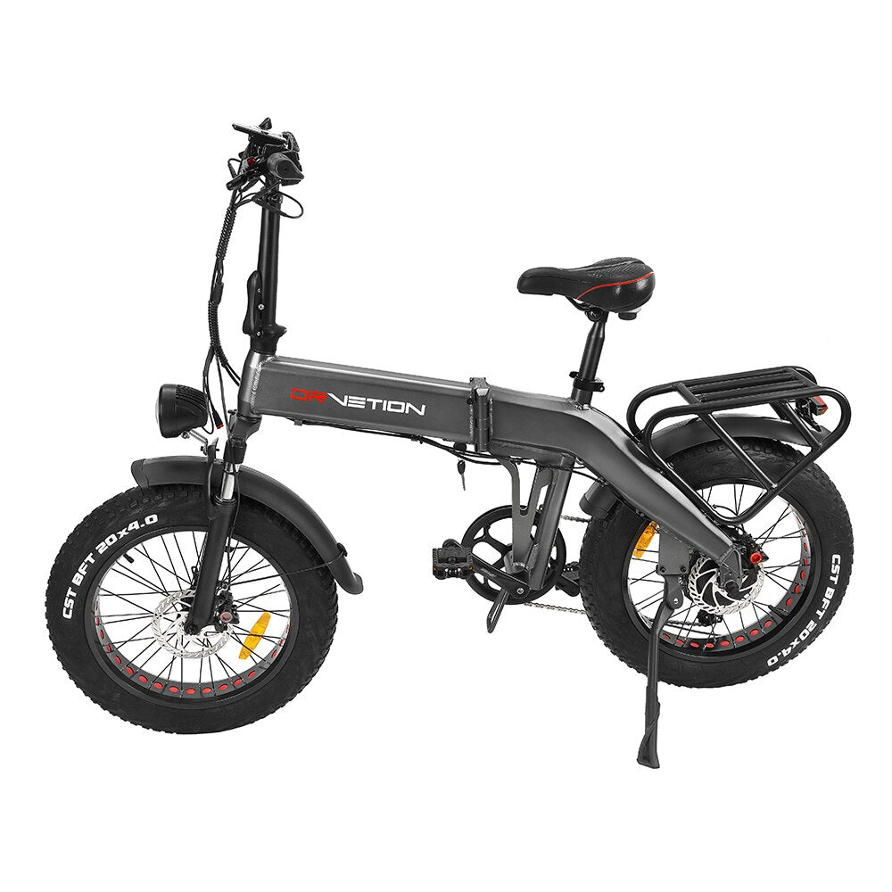 DRVETION BT20 Electric Fatbike Fat Wide 20 Inch 4.0 Tire E-Bike Seven-stage Variable Speed Off-Road Beach Power Electric Bicycle