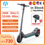 Outdoor Leisure and Sport Travel Made Easy with LEQISMART D12 Electric Scooter - 350W Motor, 40km Range, and 3-5 Day Delivery for Adults