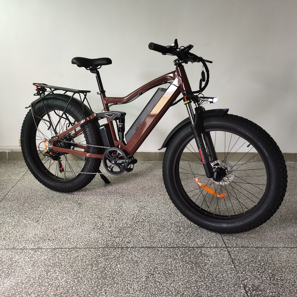 Fat Tire Electric 48v 21ah  Battery 1000w Motor E Bike For Adult 34mph Ebike Bicycle