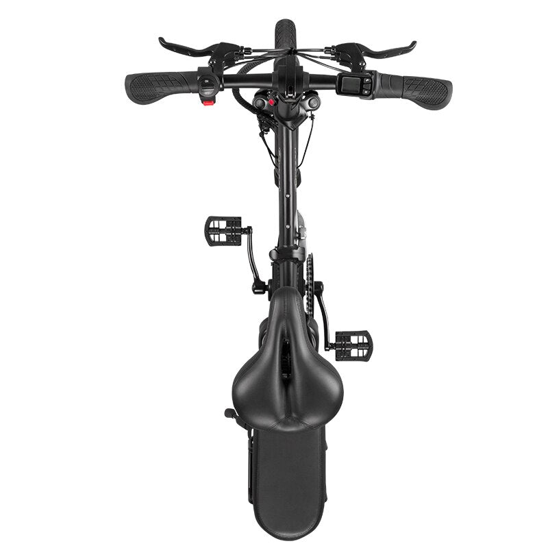 Compact Electric Bike - 14 Inch Foldable E-Bike with Powerful Motor and Long-Lasting Battery for Urban Commutes and Adventures