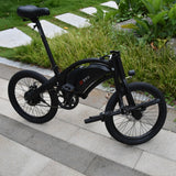 CAMORO DYU D20 EU Stock 20 Inch Fat Tire Folding Electric Moped Bike 36V 240W 25KM/H Bicycle Ebike Europe Warehouse