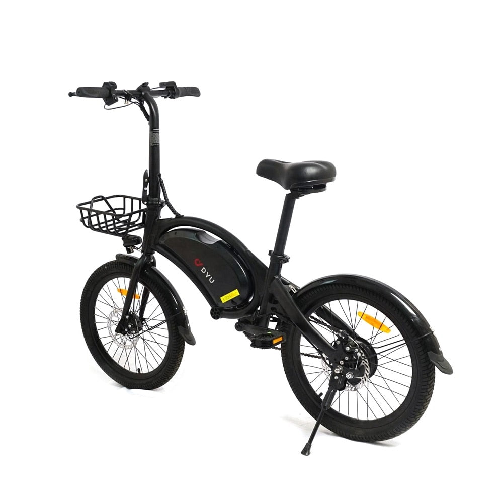 CAMORO DYU D20 EU Stock 20 Inch Fat Tire Folding Electric Moped Bike 36V 240W 25KM/H Bicycle Ebike Europe Warehouse