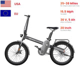 CAMORO DYU R1 Dropshipping Products 2022 EU US Warehouse 20Inch Folding Electric Bicycle 48V E Bike 350W Citycoco Bike For Adult