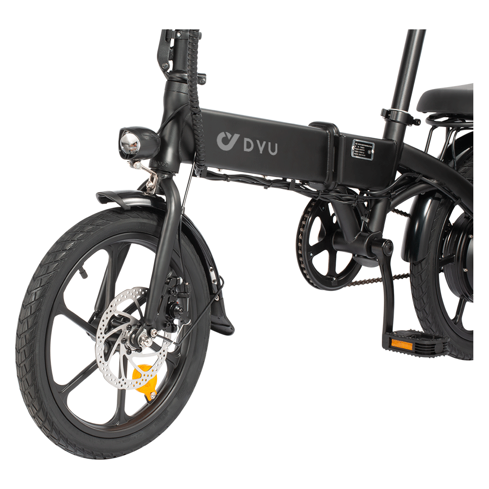 Foldable Electric Bike - 16 Inches Urban E-Bike with LCD Display, 250W Motor, and Long-Lasting Battery for City Commutes and Exploring
