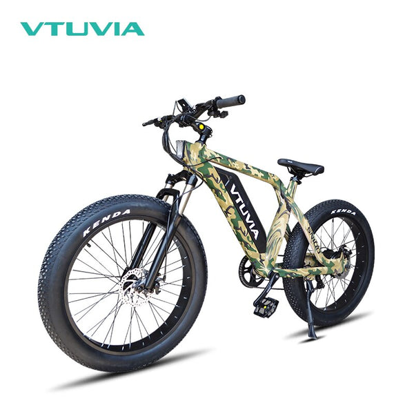New Style Vtuvia SN100 Electric Bicycle 750W 1000W Rear Motor Ebike 26 Inch Hunting Mountain Fat Tire Electric bike
