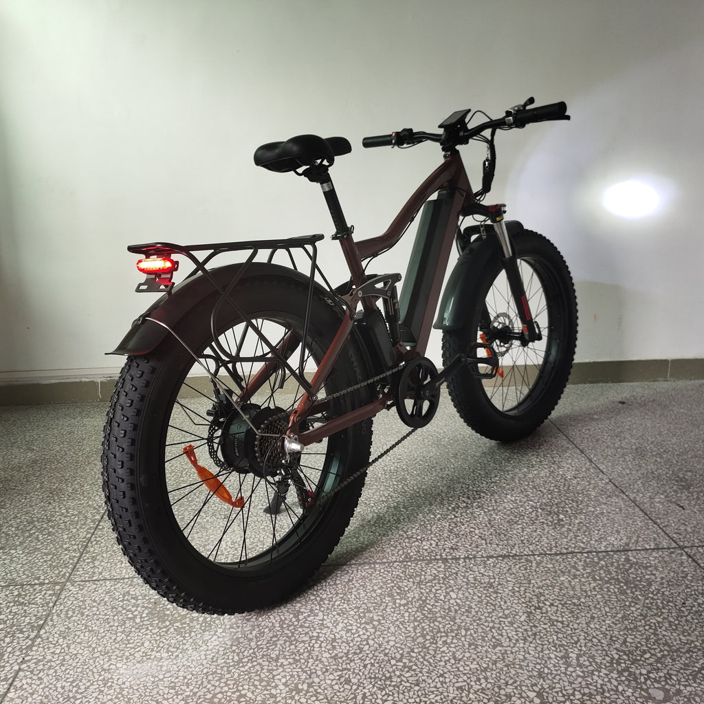 Fat Tire Electric 48v 21ah  Battery 1000w Motor E Bike For Adult 34mph Ebike Bicycle