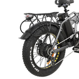 DRVETION AT20 Electric Bicycle Ebike Fat Bikes with 750W Motor, 10AH/15AH Samsung Battery, LCD Speedometer, and Disc Brakes