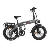 DRVETION BT20 Electric Fatbike Fat Wide 20 Inch 4.0 Tire E-Bike Seven-stage Variable Speed Off-Road Beach Power Electric Bicycle