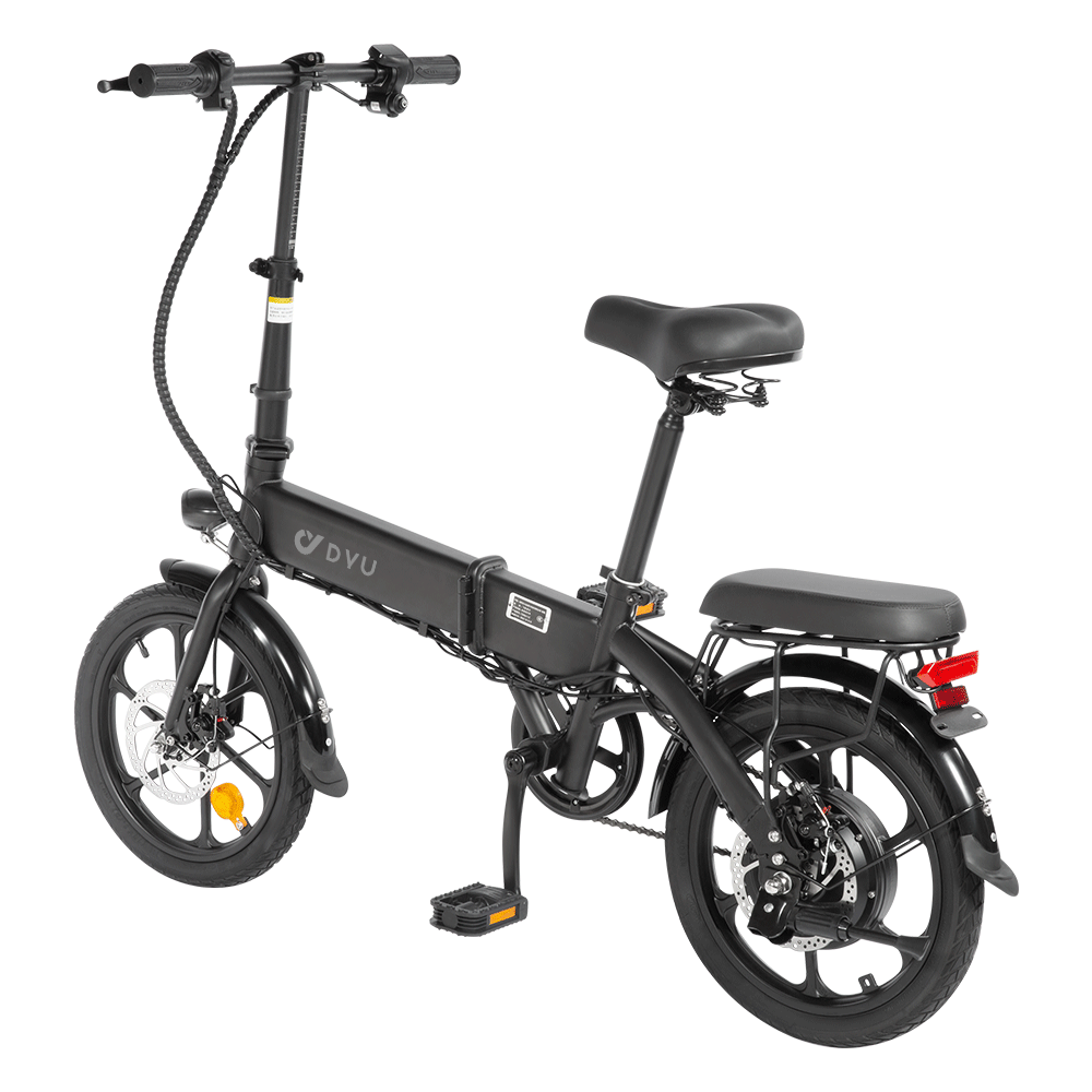 Foldable Electric Bike - 16 Inches Urban E-Bike with LCD Display, 250W Motor, and Long-Lasting Battery for City Commutes and Exploring