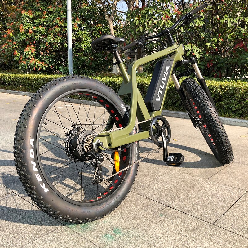 New Style Vtuvia SN100 Electric Bicycle 750W 1000W Rear Motor Ebike 26 Inch Hunting Mountain Fat Tire Electric bike