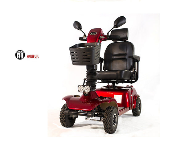 Easy operation, fashionable design 4 wheels electric mobility scooter for elderly and handicap disable